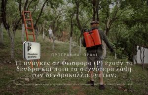 Τι ανάγκες σε Φώσφορο (Ρ) έχουν τα δένδρα και ποια τα συχνότερα λάθη των δενδροκαλλιεργητών;
