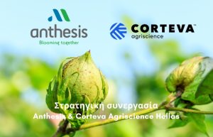 Στρατηγική συνεργασία Anthesis & Corteva Agriscience Hellas για τη διάθεση καινοτόμου προϊόντος φυτοπροστασίας