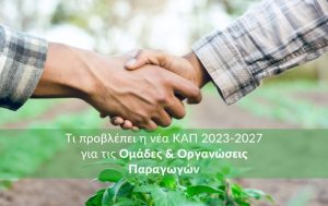 Τι προβλέπει η νέα ΚΑΠ 2023-2027 για τις Ομάδες & Οργανώσεις Παραγωγών