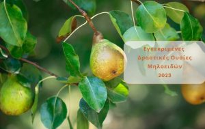 Μηλοειδή: Λίστα εγκεκριμένων δραστικών ουσιών 2023