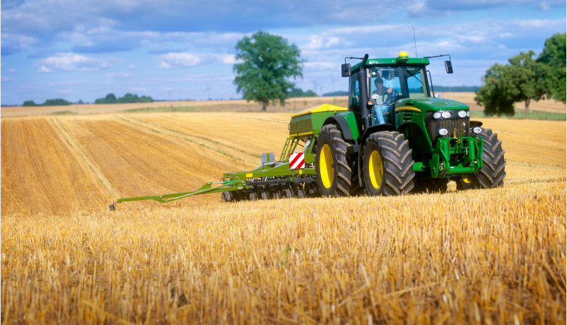 machinery in the field COVER